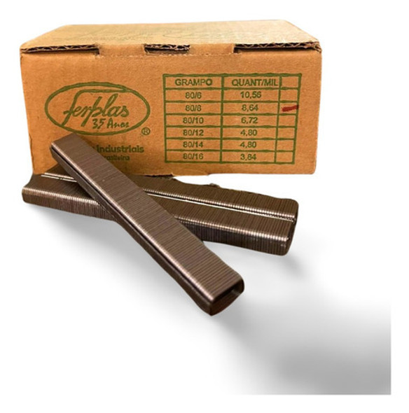 Grampo Para Grampeador Pneumático 80/12 - 4.800 1