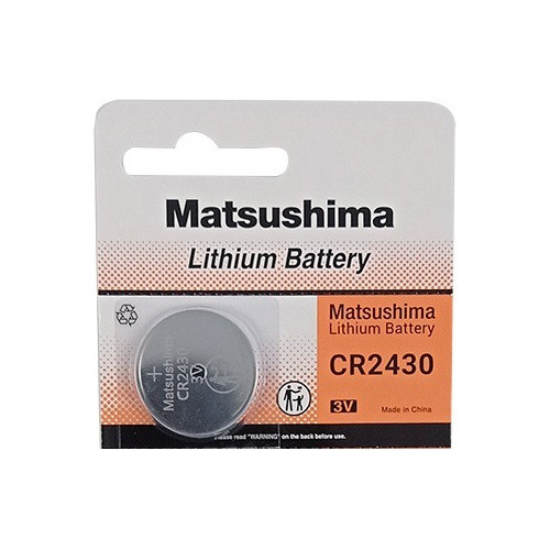 Pila Litio 2430 3v Blister X 5  X Unidad Pnlb-2430-bsm 1