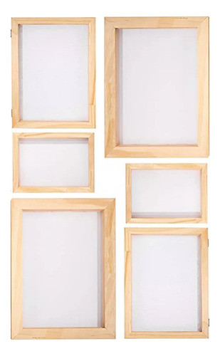 Moldura Para Fabricação De Papel De 6 Peças Moldura De Dupla 0