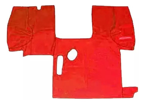 Kit Tapete Vinil + Forro Teto Sem Bolsa Vermelho Mb 608 708 1