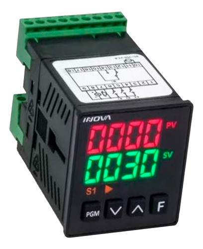 Contador Digital Modelo Inv-ca2-01-h Antigo Inv-40601 250v 0