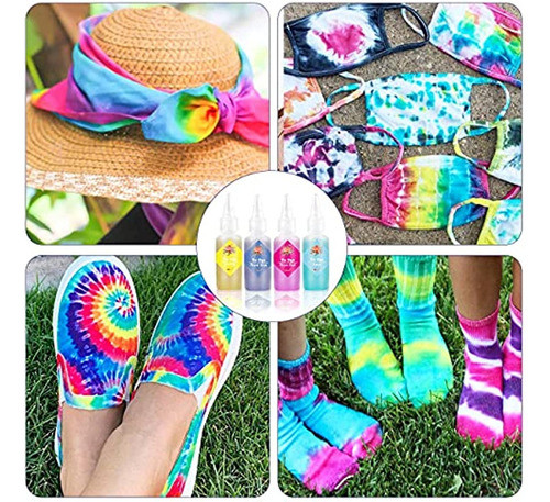 Kits De Teñido Anudado Para Bricolaje, Juego De Tintes Anuda 1