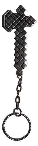 Llavero Hacha Minecraft Metal Pixelado Gamer Juego Steve 0
