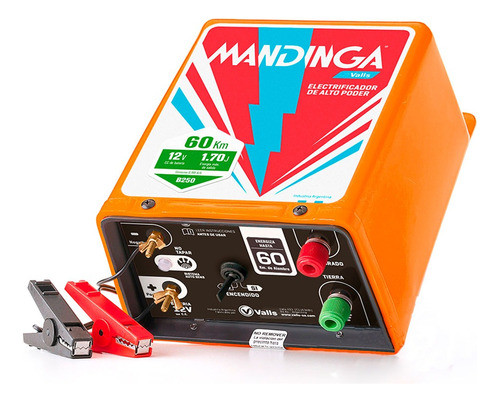Boyero Mandinga 60km 12volt 1,7 Joules. 1