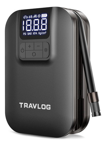 ~? Compresor De Aire De Inflador De Neumáticos Portátil Trav 0