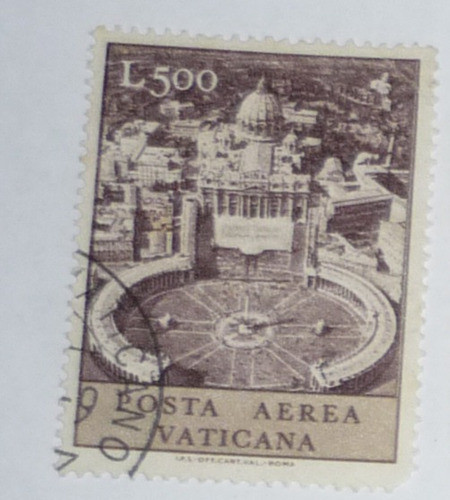 Selo Antigo  -  Vaticano  -  1967 0