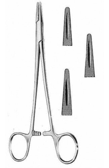 Porta Aguja Mayo Hegar 14 Cm Recta Instrumental Quirúrgico 1