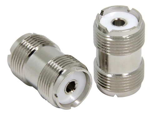 Conector Uhf Pl259 Hembra / Hembra 0