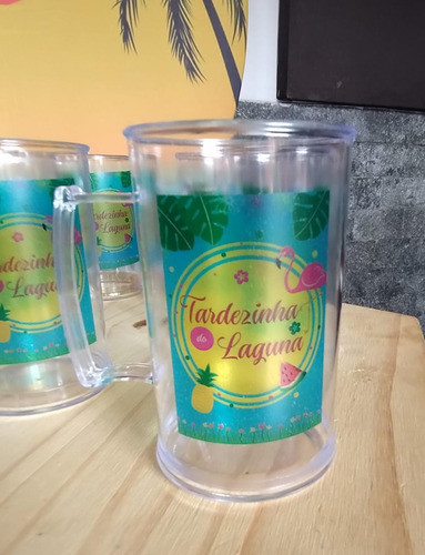 20 Caneco Acrílico 300 Ml Personalizado 1