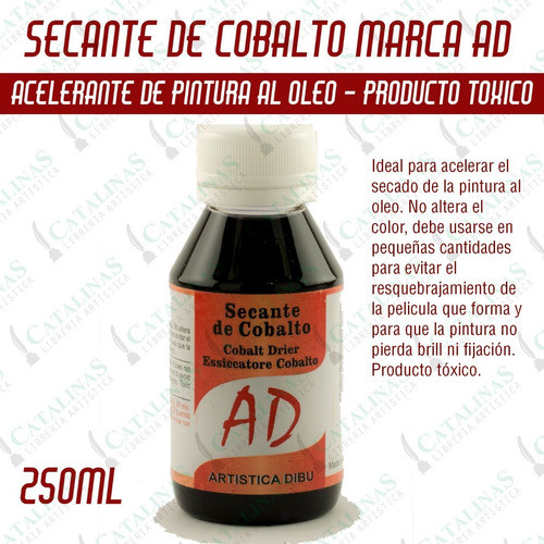 Secante De Cobalto ( Ad ) Frasco X 250ml Microcentro 1