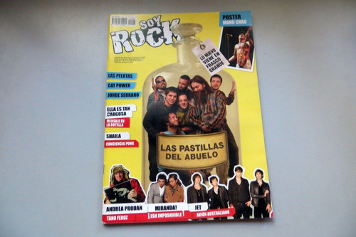 Las Pastillas Del Abuelo Revista Soy Rock N° 63 Año 2009 0