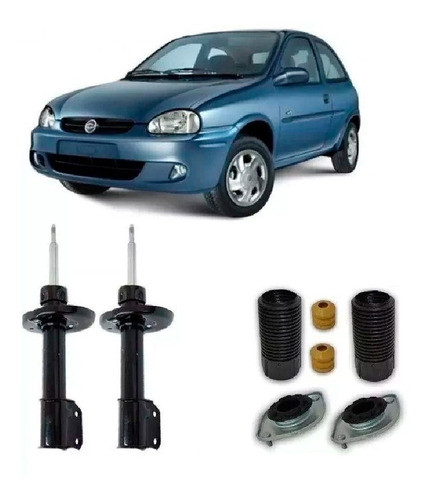 Kit Amortiguadores Delanteros Chevrolet Corsa Celta Classic 0