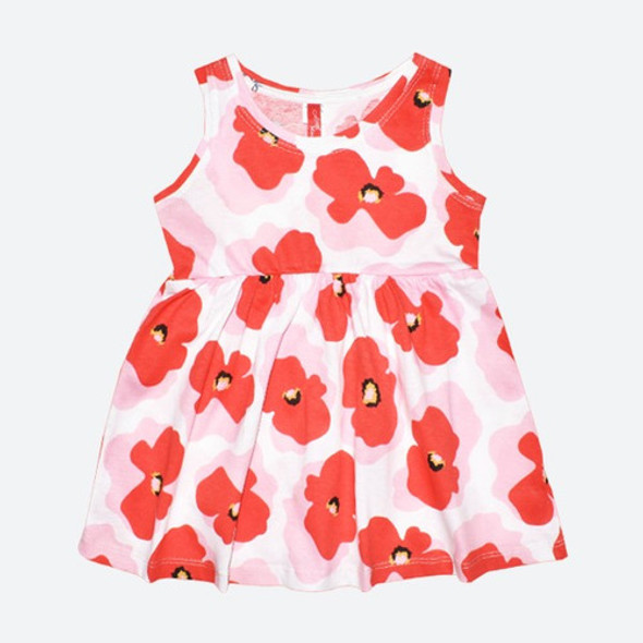 Vestido Flor Grande Jersey Corte Princesa Little Manny Beba 0 Vestido Flor Grande Jersey Corte Princesa Little Manny Beba 0