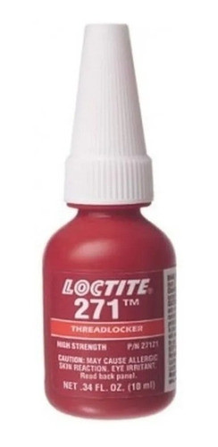 Loctite 271 Traba Tornillo Tuerca Alto Torque 10ml 0
