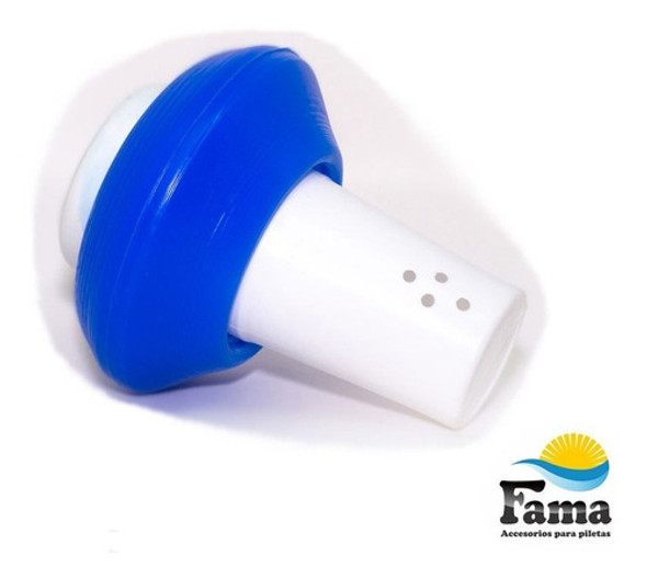 Boya Plástica Satelital Chica Flotante Dosificadora P/cloro 0