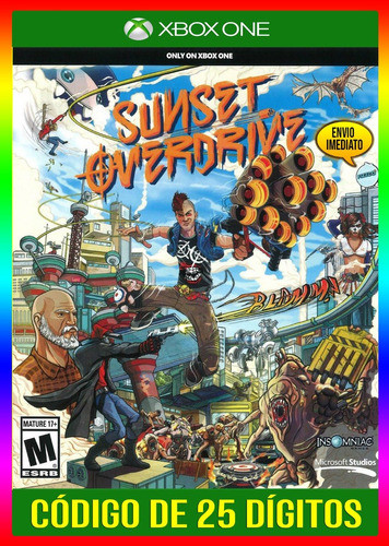 Sunset Overdrive Xbox One - 25 Dígitos (envio Já) 0