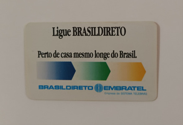 Cartão Telefônico Pré-pago. Lote 464. Pasta 36. 0