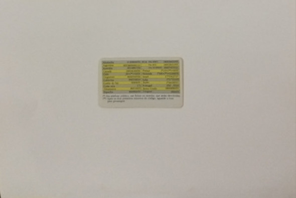 Cartão Telefônico Pré-pago. Lote 464. Pasta 36. 1