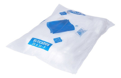 Saco Plástico Blocado 30x40 C/1000 0