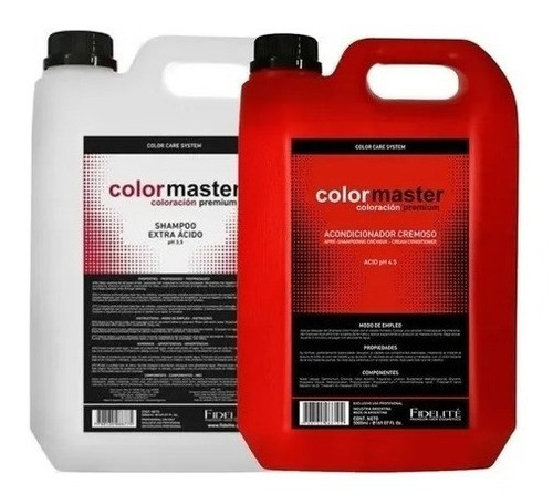 Fidelité Shampoo Y Acondicionador Cremoso Acido 5000 Ml 0
