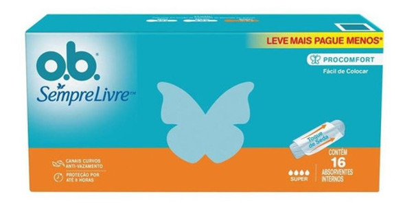 O.b.® Sempre Livre Super 16un 0 O.b.® Sempre Livre Super 16un 0