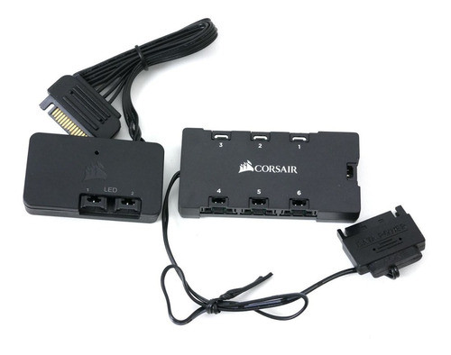 Corsair Lighting Node Pro + Hub / Controlador Rgb Das Ll120 1