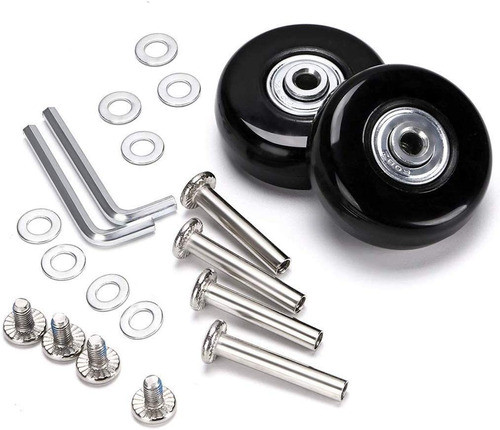 Kit De Ruedas Maletas Patin 45x18 Mm Abec 608zz, Pack 2 0