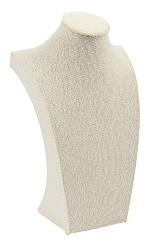 Sostenedor De La Joyeria De Madera De Lino  Exhibicion De 0