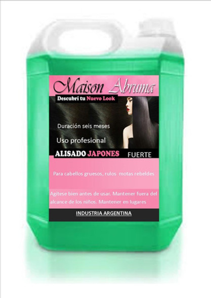 Alisado Japones En Cremoso  Fuerte 1300 X 5 L 0 Alisado Japones En Cremoso  Fuerte 1300 X 5 L 0