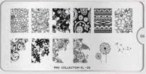 Moyou London Placa Para Carimbo De Unhas - Pro Xl 06 0