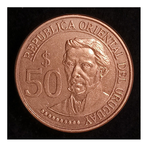 Uruguay 50 Pesos 2011 Exc Km 139 200 Años De Libertad 0