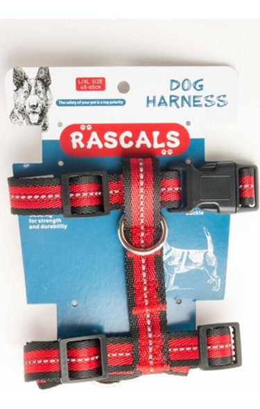 Pretal Arnés  Perro Reflectivo Mediano Reforza. Rascals 1