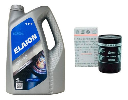 Juego Filtro + Aceite 10w40 Vw Bora 2.0 2003 2004 2005 2006 0