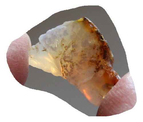 Ópalo De Fuego De Etiopía Iridiscente Natural - Certificado 0