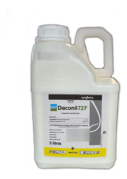 Fungicida Daconil 72f X 5 Lits Cultivos Hortícolas, Frutales 0