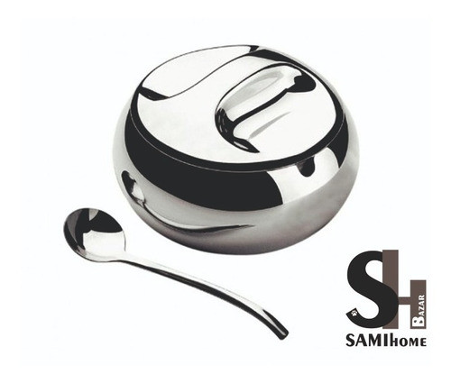 Azucarera Tramontina Service Con Cuchara Acero Inoxidable Caja De Regalo Samihome 1