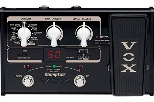 Vox Stomplab2g Guitarra De Modelado Pedal Multiefectos 0