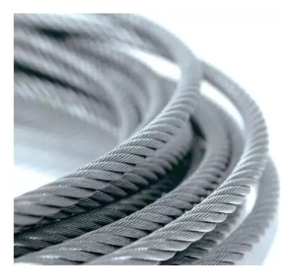 Cable De Acero Tesum 1x7 3mm X Metro 0