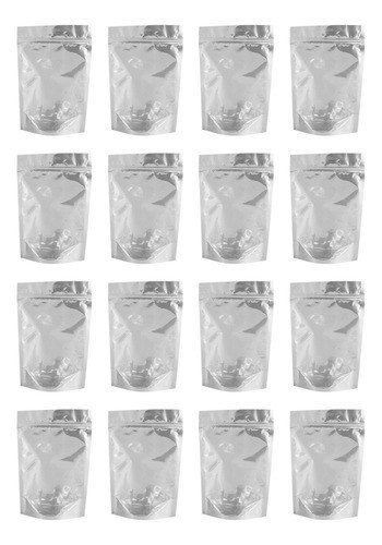 J Sacos De Alumínio Autovedantes, Comida Para Cães, 100 0