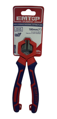 Alicate Corte Diagonal 7 Pulgadas Emtop Jasper 0