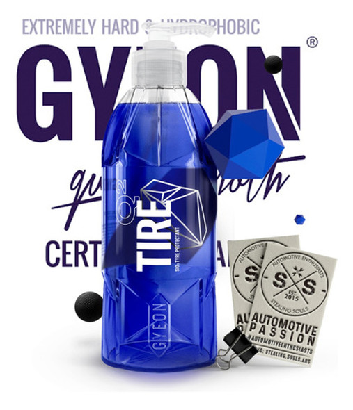 Gyeon Quartz | Q2 Tire | Sellador / Acondicionador Neumatico 1