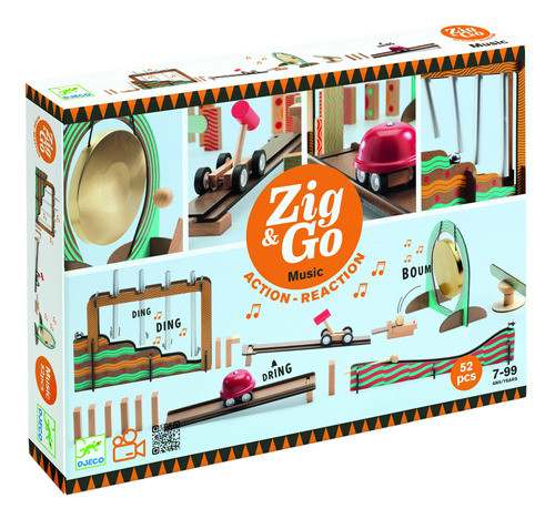 Zig & Go 52 Piezas - Juego De Mesa - Djeco - Dj05645 0