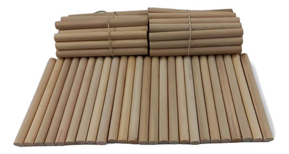 Palitos De Madera Redondos Para Depilación X 25 0