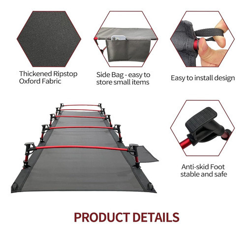Sutekus Cuna De Camping Portátil Cuna Para Dormir Cuna De Mo 1