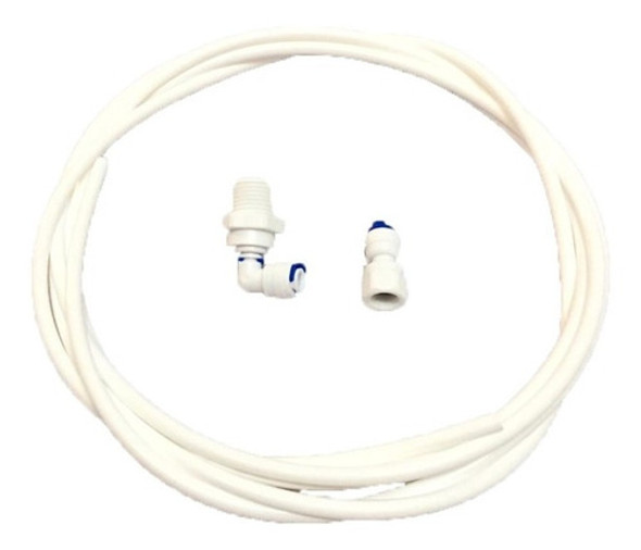 Kit Manguera Agua Heladera General Electric 3mts Acople Rapi 0