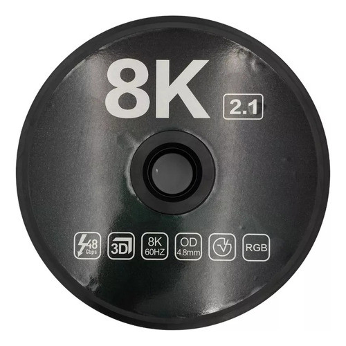 Cabo Hdmi Fibra Óptica 2.1 60hz 3d 48gbps 100 Metros 8k 0