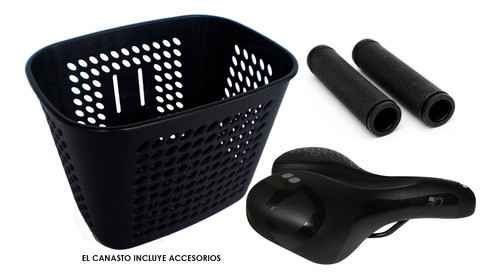 Canasto Delantero Asiento Y Puños R24-26 Bici Richard Bikes 1