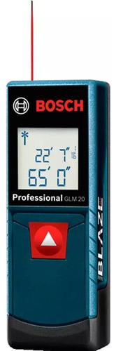 Trena Medidor A Laser Bosch Glm20 601072 Alcance 20m 0