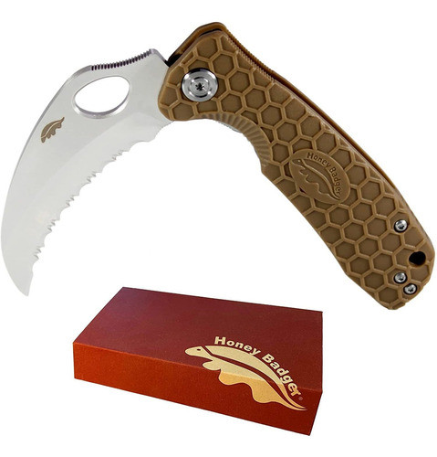 Cuchillo De Bolsillo 3'' Marron - Hb1132 Western Active 0