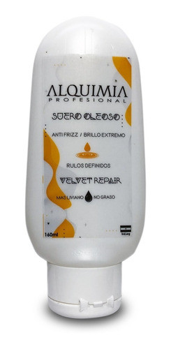 2 Sueros Oleosos Alquimia ( Velvet Repair ) X 160 Ml C/u 1
